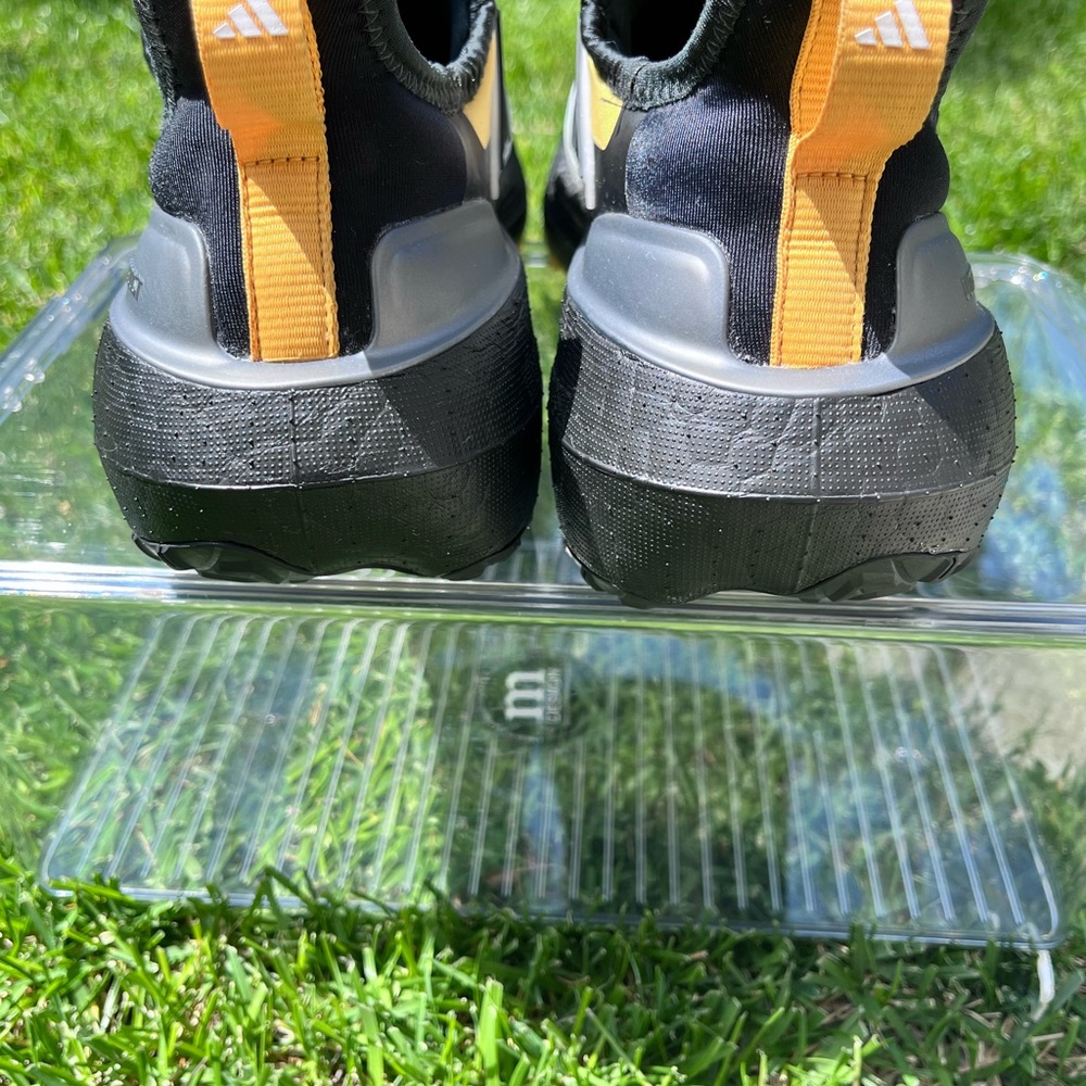 adidas Women's Sneakers - Black and Yellow - Picture 8 of 8